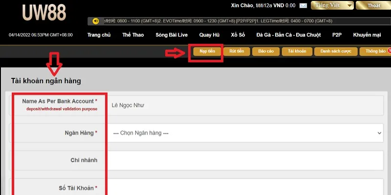 Điều khoản điều kiện UW88 về quá trình thực hiện giao dịch